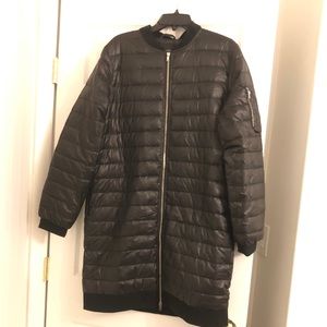 ZARA PUFFER BOMBER JACKET